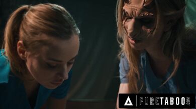 3-titted Demon Ashley Lane Breastfeeds Nurse Anna Claire Clouds! Creepy Horro...