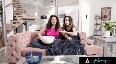 Sport Rivals Victoria Voxxx & Chanel Camryn have Heated Sex During Game