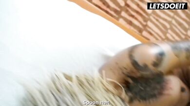 Camila Santos Banged Hard In Nasty Threeway - LATINA MILF