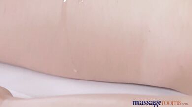 Massage Rooms Anal licking before hard fucking for Spanish babe