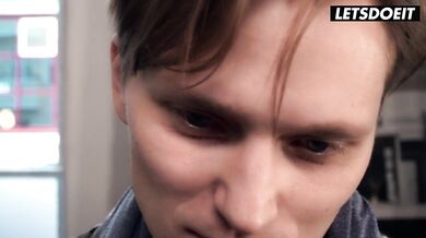 Hot Czech Blonde Jenny Wild Fucked By Big Dick Stranger - HORNY HOSTEL