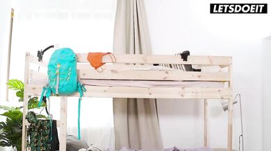 Sexy Slut Tru Kait Banged Deep In Her Horny Twat By Roommate - LETSDOEIT