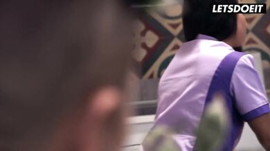 Kinky Cleaning Lady Maid Jade Loves Fucking Hostel Guests - LETSDOEIT