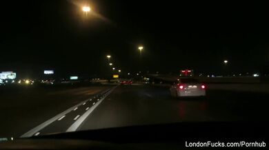 Behind the scenes and a shower with London Keyes